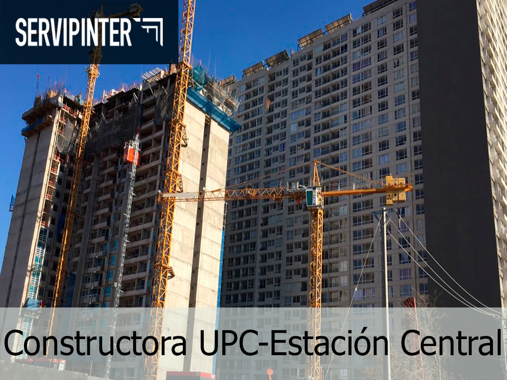 Constructora UPC-Estación Central Andamios Colgantes